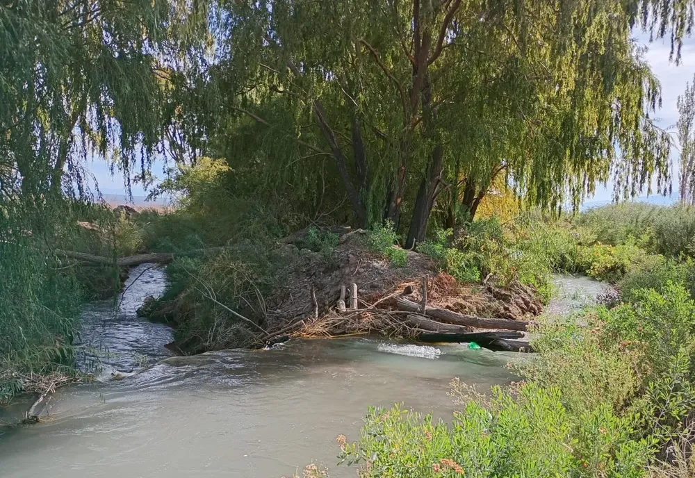 Obras para sistema de riego en Calingasta 3